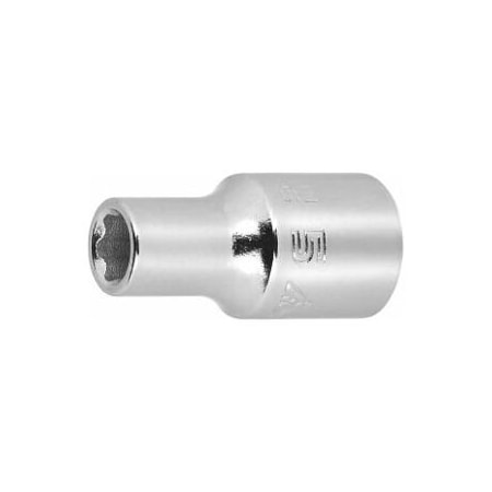 Garant 1/4 inch Drive Socket, with Surface Drive, 6 pt, 5 mm 631225 5